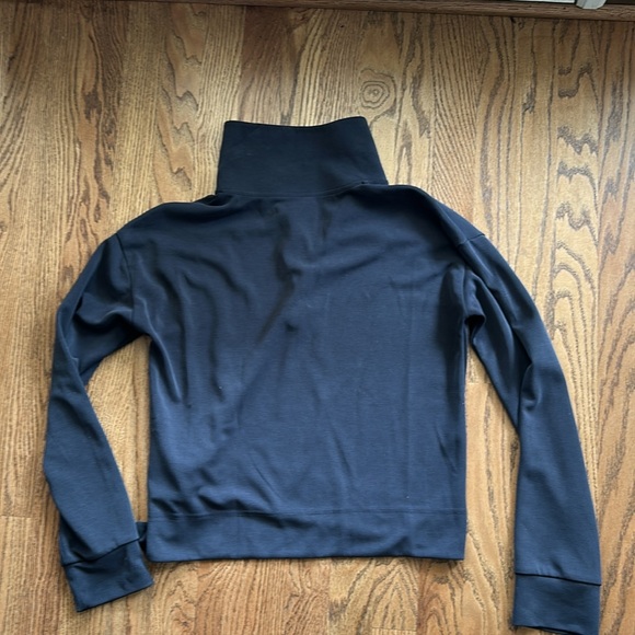 Athleta Seasoft luxe 1/4 zip Black size XS - Picture 2 of 4